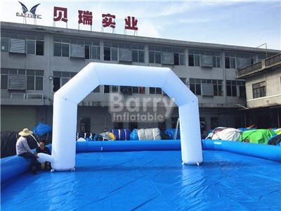 White inflatable entrance arch ,event arch china supplier BY-AD-049